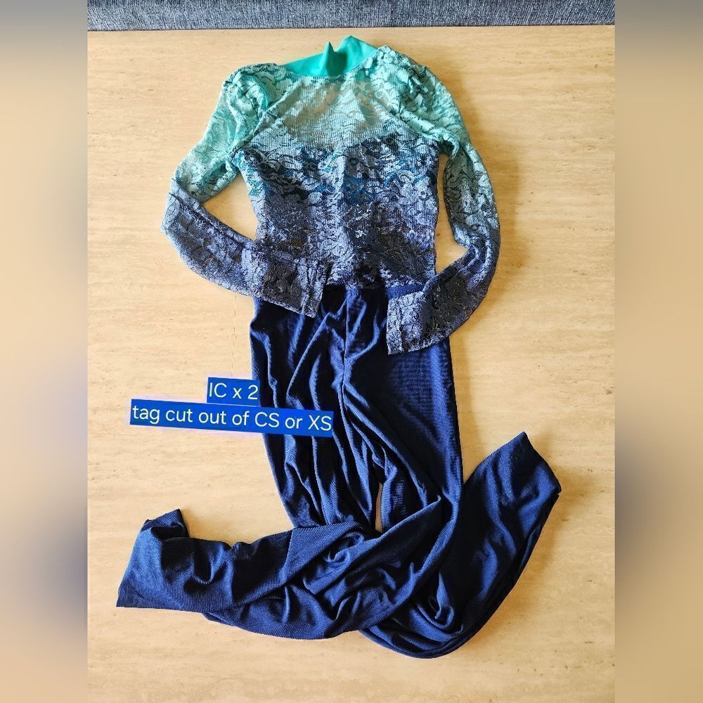 Weissman NWOT child intermediate dance costume Jazz lyrcal contemporary